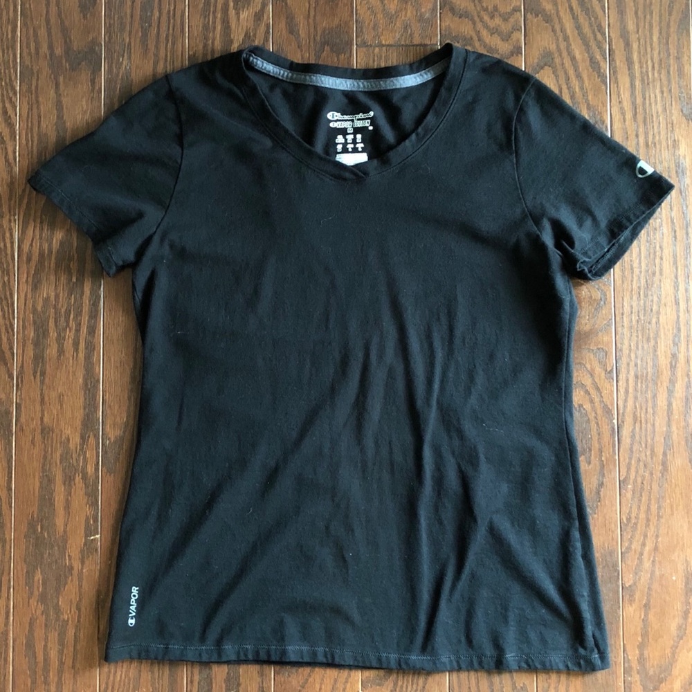 Champion Women’s M Black Vapor Cotton Top